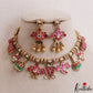 Traditional Shanka-Chakra-Nama Motifs Jadau Necklace NC3143