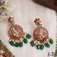 Premium Peacock Floral Motifs Kemp Choker NC3194