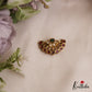 Elegant Floral Motifs Gold-Tone Chandra Surya Kemp Hair Ornaments  J390