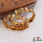 Beautiful Antique Lakshmi Floral Motifs Bangles B466 (Set 2 Bangles)