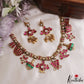 Traditional Shanka-Chakra-Nama Motifs Jadau Necklace NC3143