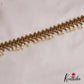 Beautiful Floral Motifs Hip Chain With Pearl Drops V341