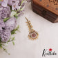 Pretty Floral Peacock Motifs Kemp Maang Tikka With Pearl Drops MT376