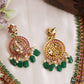 Premium Peacock Floral Motifs Kemp Choker NC3194