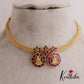 Trendy Lakshmi Floral Motifs Hasli Jadau Necklace NC2603
