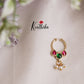 Trendy Jadau Septum Nose Ring- No Piercing Required N30 (Available in 5 Colours)
