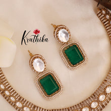 Elegant AD/Victorian Necklace-Green NC1755