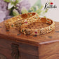 Beautiful Antique Temple Bangles B271 (Set of 2 Bangles)