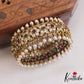 Stuuning Floral Kemp Openable Single Kada Bangles B468