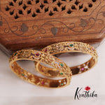 Beautiful Antique Temple Bangles B271 (Set of 2 Bangles)