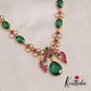 Beautiful Trendy Peacock Motifs Jadau Necklace NC2594