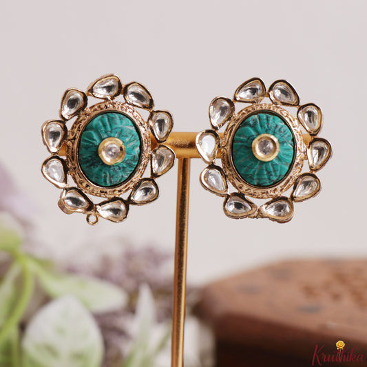 Trendy Kundan Polki Earrings E1242