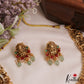 Gorgeous Antique Nagas Lakshmi Motifs Coral Necklace NC2840