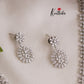Simple Trendy Floral Teardrop Necklace NC2619