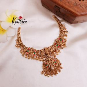 Royal Temple Jadau Necklace NC1859