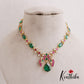Beautiful Trendy Peacock Motifs Jadau Necklace NC2594