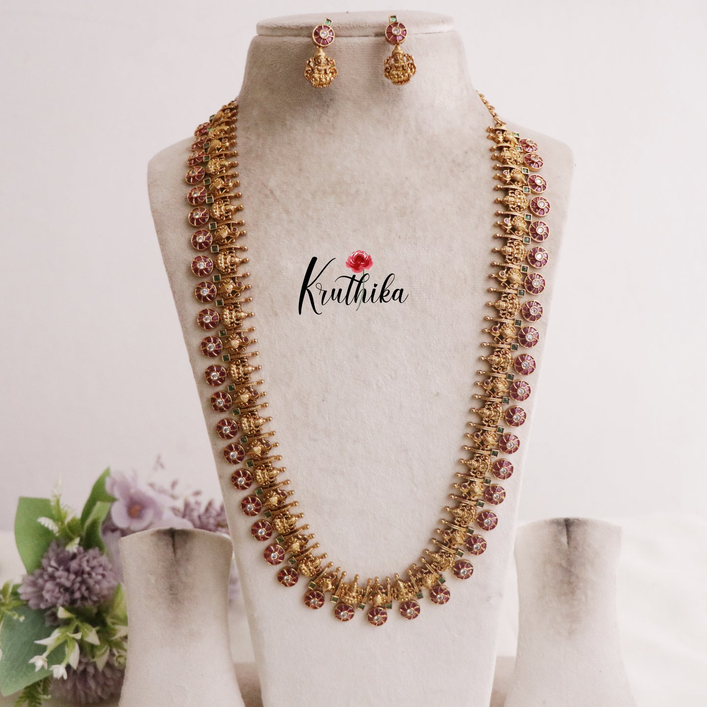 Premium Antique Kemp Kasu Haaram LH1939