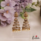 Gorgeous Antique Lakshmi Motifs Multi Layered Jhumka E992 (Available In 2 Colors)