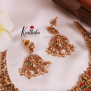 Royal Temple Jadau Necklace NC1859