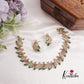 Beautiful AD Leaf Motif Necklace NC2228 (Available in 2 Colours)