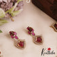 Sparkling Diamond-Finish AD Victorian Necklace NC2847 (Available In 3 Colors)