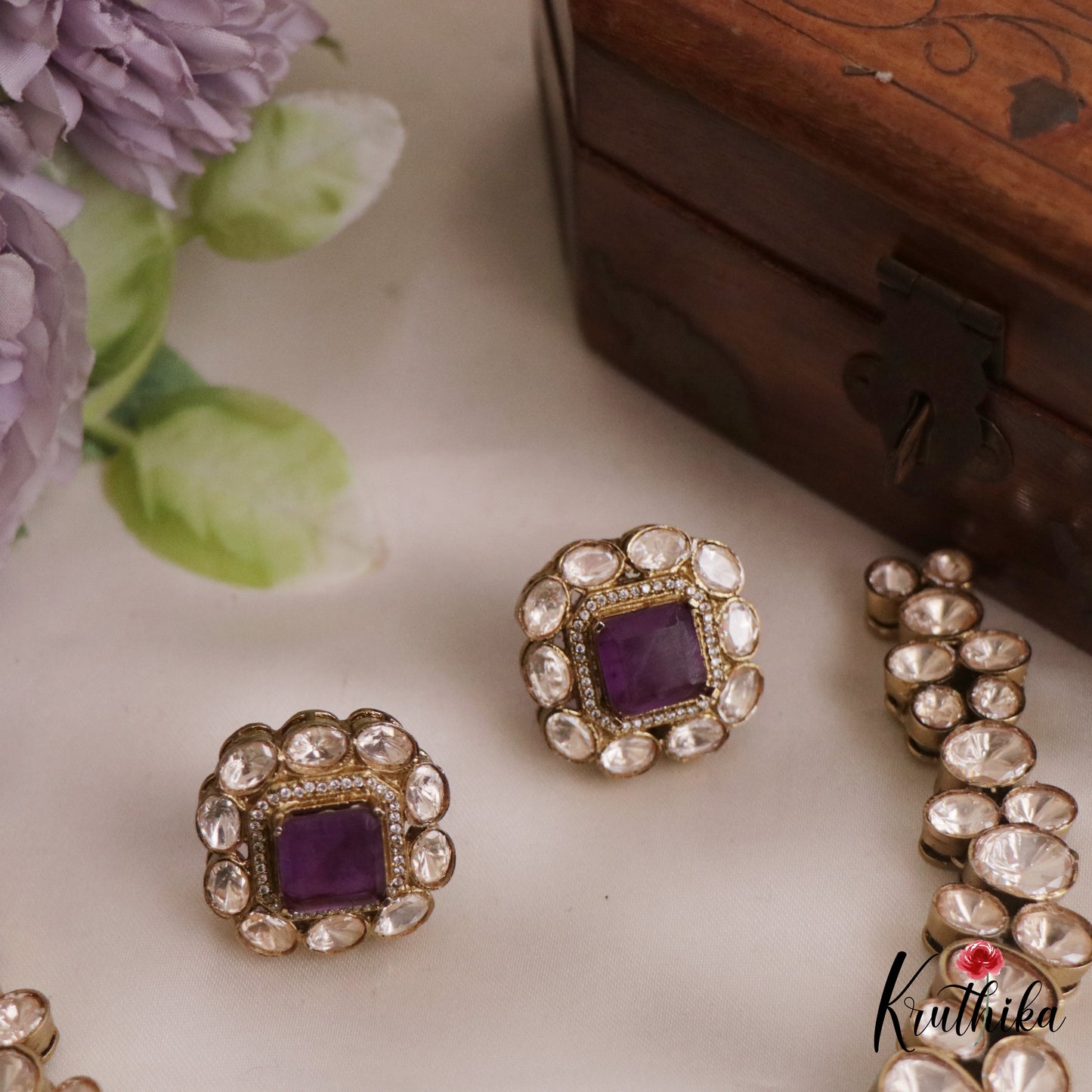Elegant Mossanaite Choker NC2686 (Available In 4 Colors)