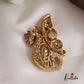 Classic CZ Peacock Saree Pin SP30