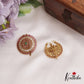 Beautiful Floral Chandra Surya Kemp Hair Ornaments J353