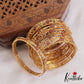 Elegant Floral Motifs Kemp Bangles B459 (Set of 6 Bangles)