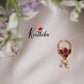 Beautiful Lotus Design Jadau Septum Nose Ring- No Piercing Required N29 (Available in 5 Colours)