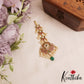 Elegant Floral Peacock Motifs Kemp Maang Tikka With Bead And Pearl Drops MT381