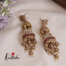 Grand AD Elephant Design with Pearl Beads E519