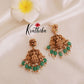 Grand Jadau three layer Temple choker NC1801 (Available in 2 Colours)