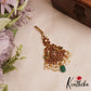 Trendy Floral Peacock Motifs Kemp Maang Tikka With Bead And Pearl Drops MT382
