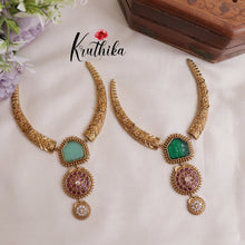Beautiful  AD Victorian Hasli  Necklace Sets NC2019 (Available in 2 colours)