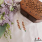 Elegant Teardrop Motifs Jadau Earrings E1191