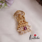 Beautiful CZ Antique Temple Lakshmi Saree Pin SP01 (Available in 4 colours)