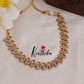 Pretty CZ Antique Stone Necklace NC1978