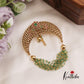 Beautiful Floral Motifs Jada Billa With Multi Bead Strands J322 (Available In 2 Colors)