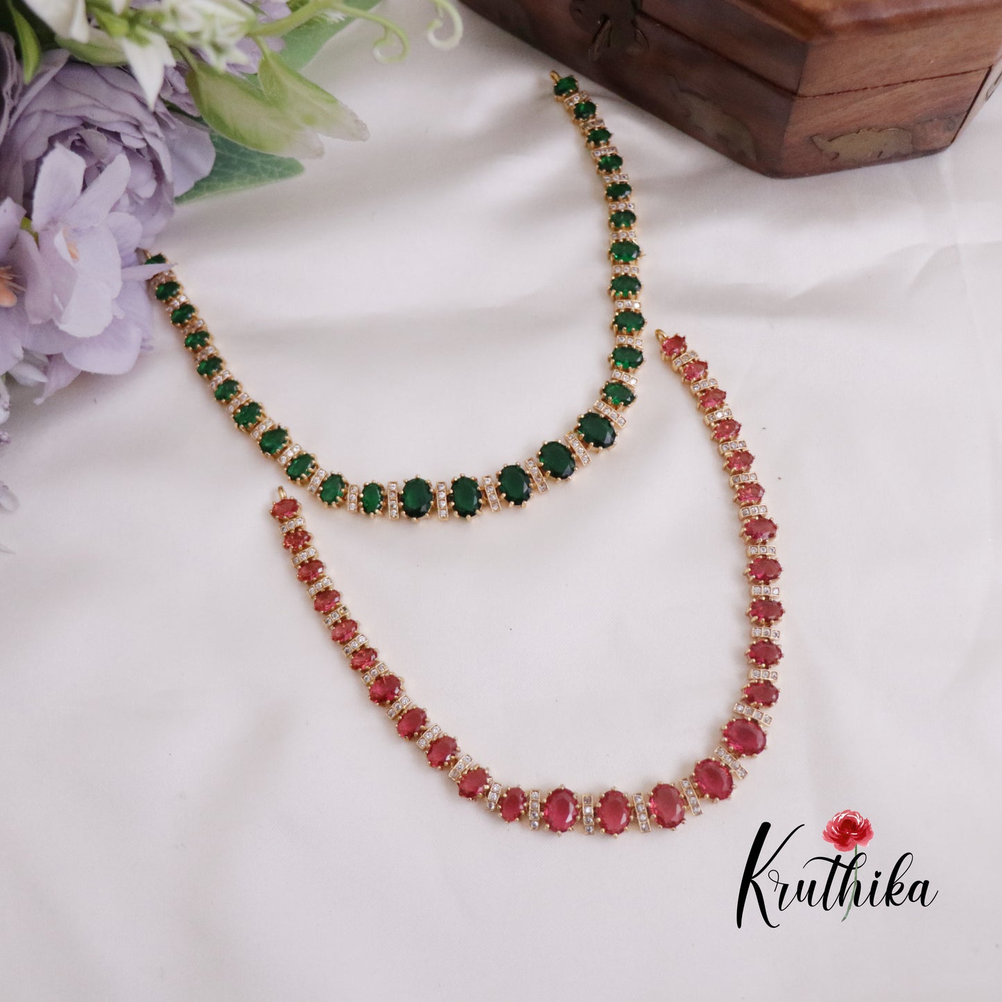 Classic AD Victorian Necklace NC2275 (Available in 2 Colors)