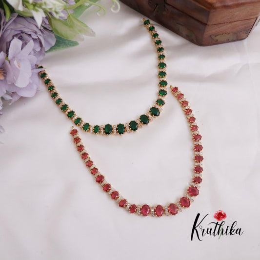 Classic AD Victorian Necklace NC2275 (Available in 2 Colors)