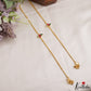 Trendy Floral Ruby Jadau Pendant Anklets A69