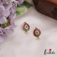Beautiful Kemp Floral Earcuffs | Upper Earrings | Bugadi Earrings E921