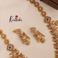 Best selling Premium AD uncuts peacock kasu Haaram 
 LH450
