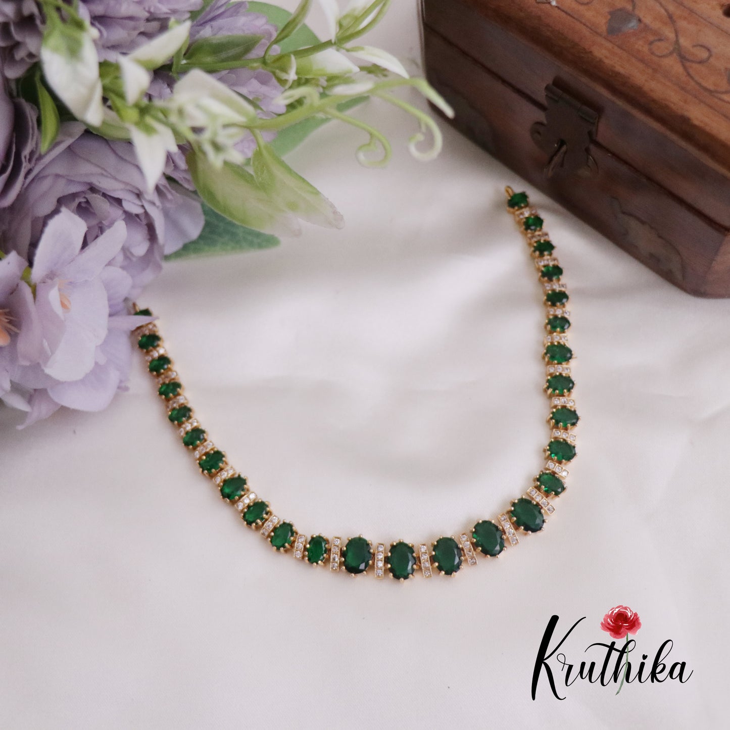 Classic AD Victorian Necklace NC2275 (Available in 2 Colors)