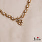 Elegant Floral Motifs AD Necklace NC2982 (Available 3 Colors)