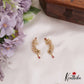 Elegant Floral Motifs AD Earcuff E922 (Available In 3 Colors)