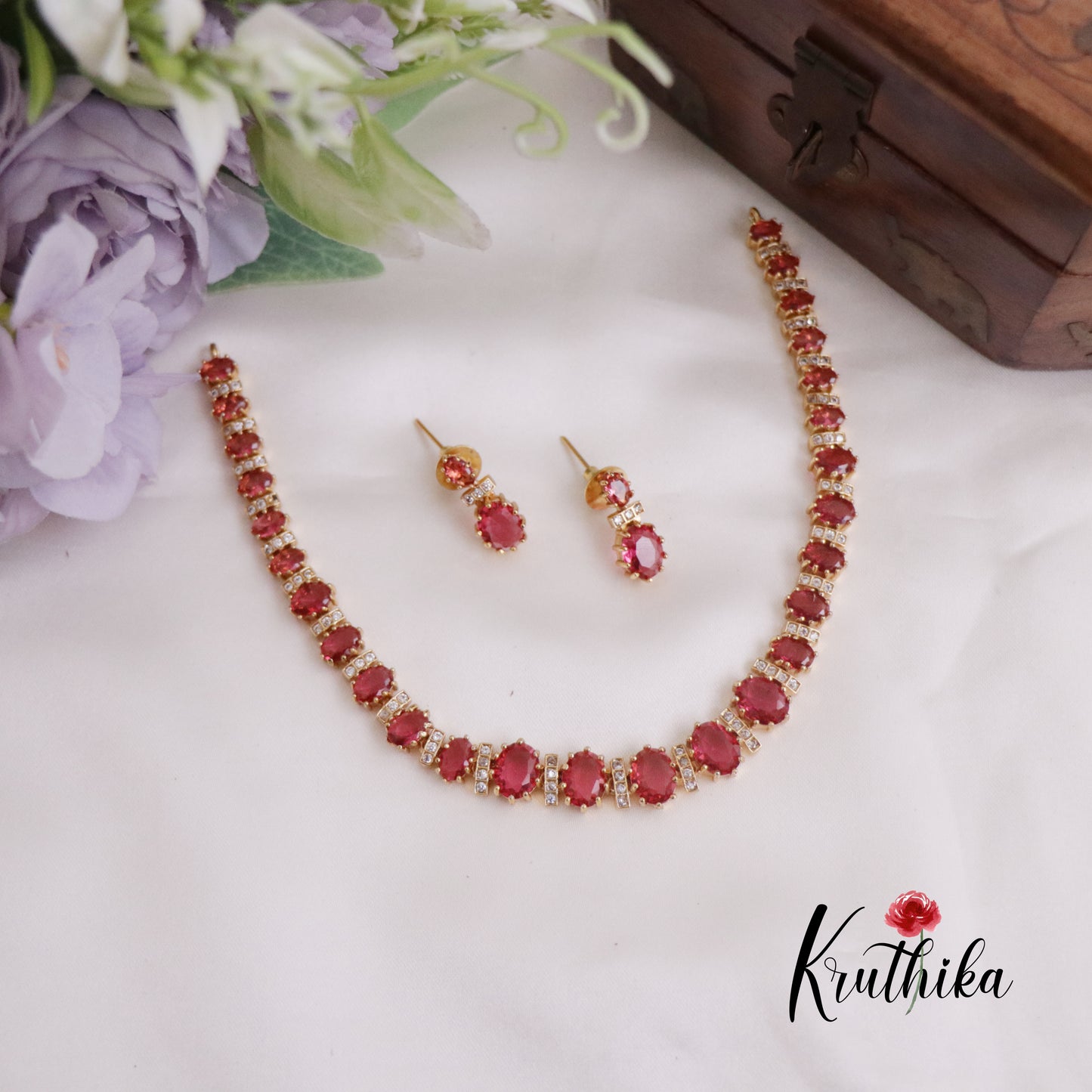 Classic AD Victorian Necklace NC2275 (Available in 2 Colors)