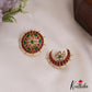 Classic Floral Motifs Chandra Surya Jadau Hair Ornaments J356
