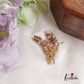 Classy Leaf Shaped Trendy Saree Pin SP07